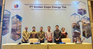 RUPS Luar Biasa Golden Eagle Energy (SMMT) Setujui Pergantian Direksi dan Komisaris