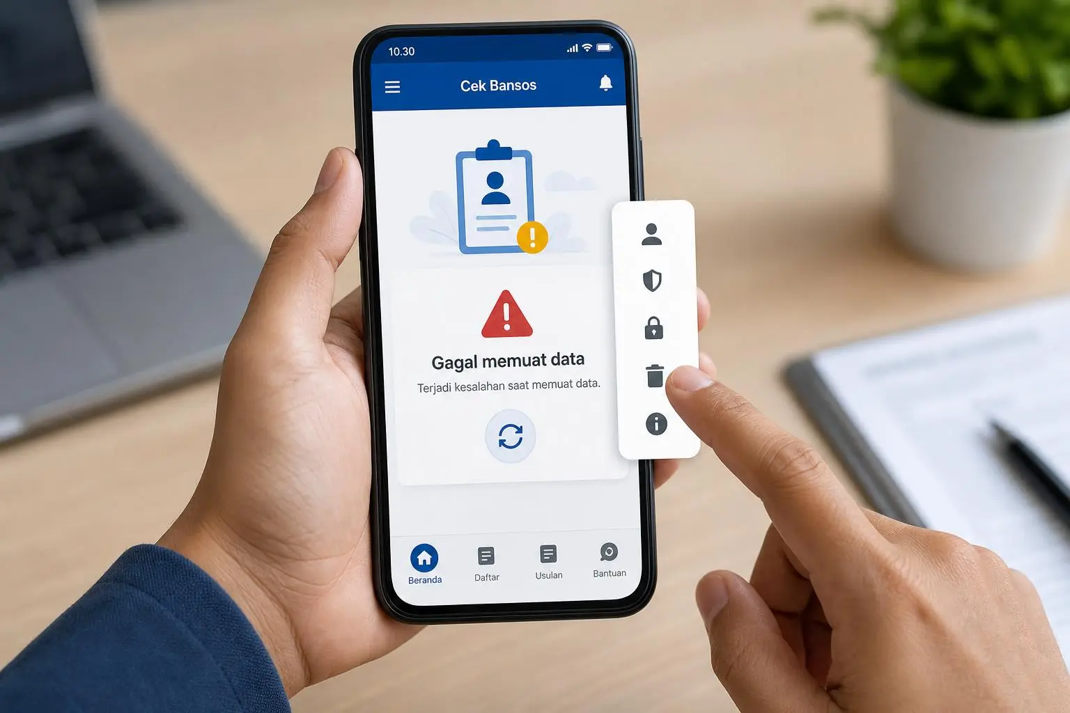 Solusi Aplikasi Cek Bansos Error Gagal Memuat Data 2026 dan Cara Mengatasinya Solusi Aplikasi Cek Bansos Error Gagal Memuat Data 2026 dan Cara Mengatasinya